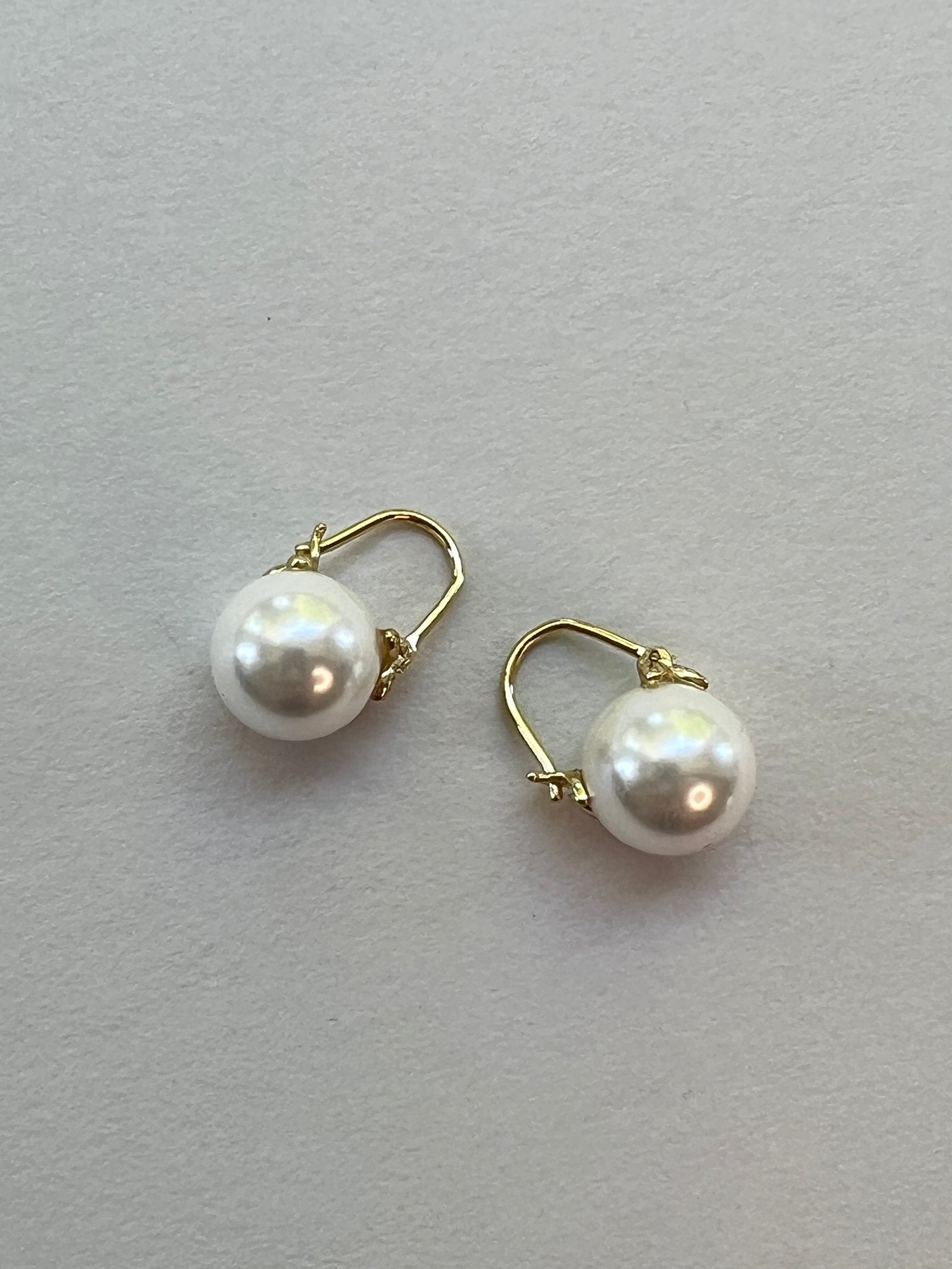 Pearl Drop Earrings | Tuka hi – QUEEN & GRACE