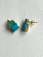 Aqua and Turquoise Earring | Joy