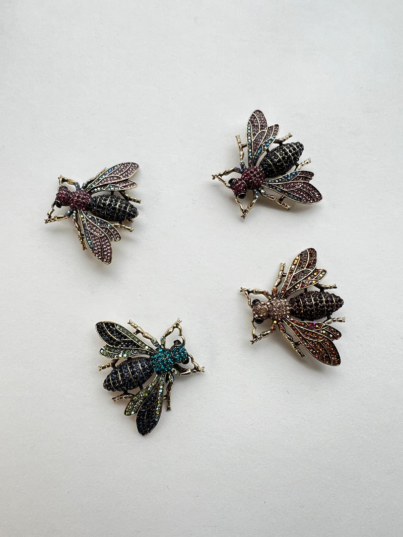 Swarovski Bee Pins | Queen