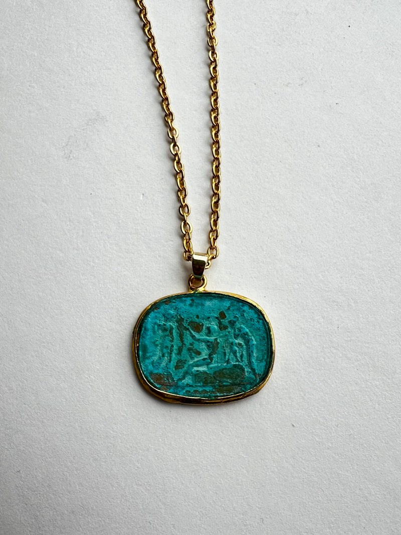 Italian Coin Necklace | Pharoa