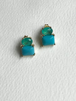 Aqua and Turquoise Earring | Joy