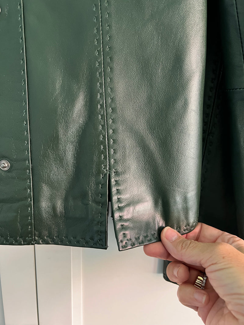 Lambskin Leather Jacket | Evelyn