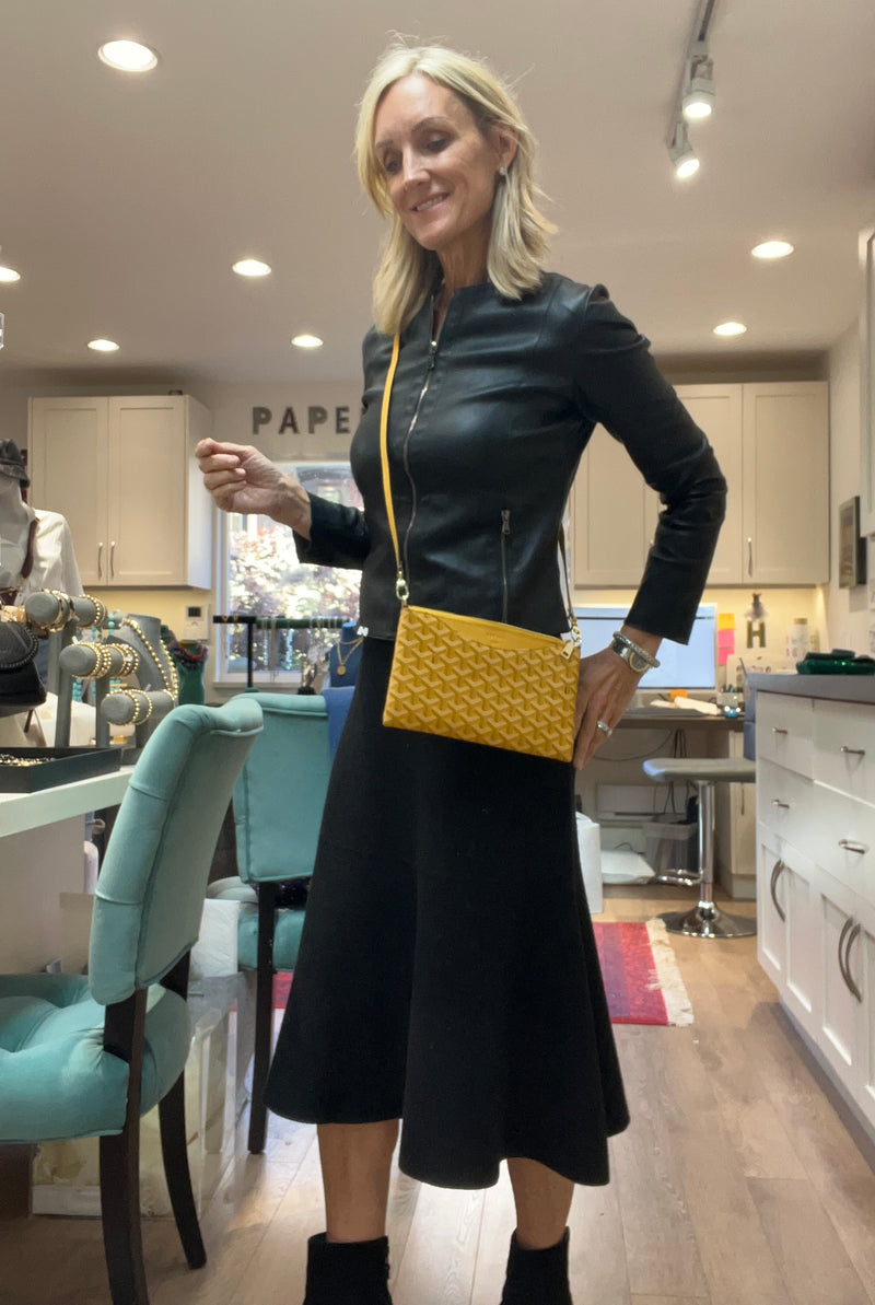 Yellow Crossbody G Bag