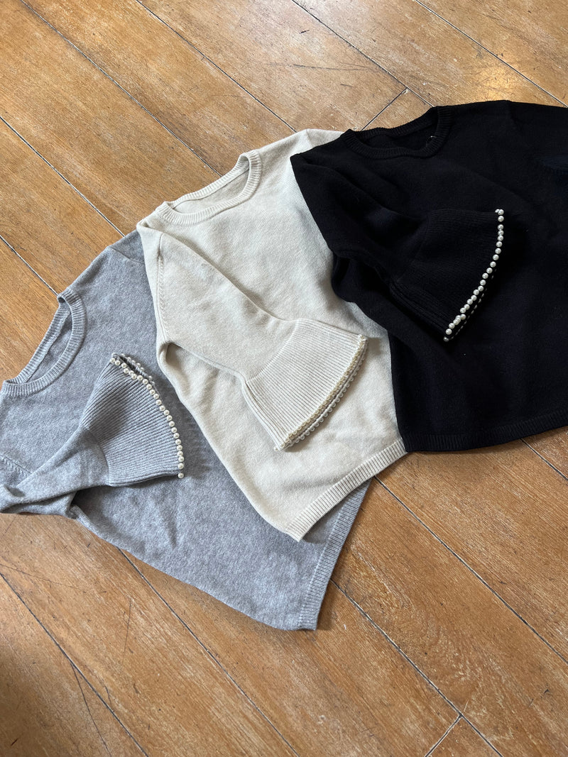 Italian Pearl Sweaters | Gabby