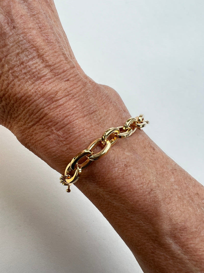 Small Oval Link Bracelet | Kate