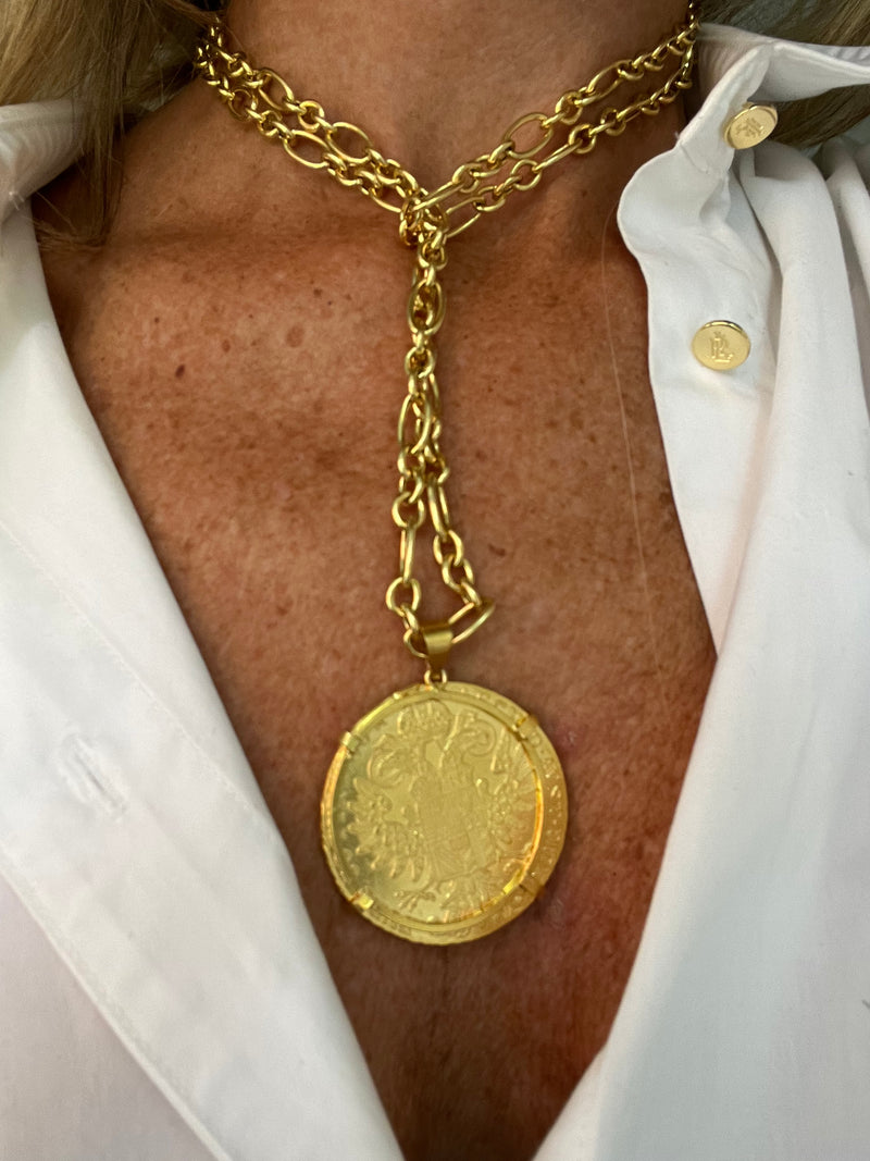 Gold Coin Necklace | Fofo