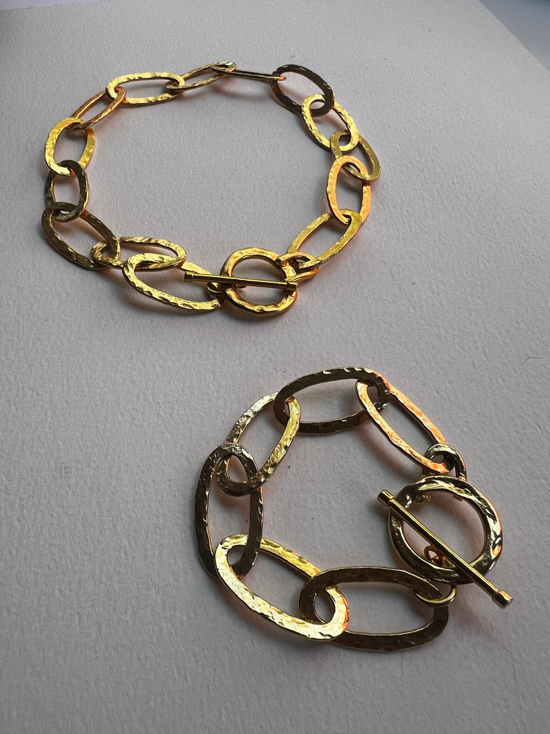 Gold Link Bracelet | Sophia B