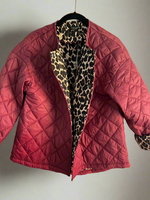 Italian Puffy Leopard Jacket | Leo