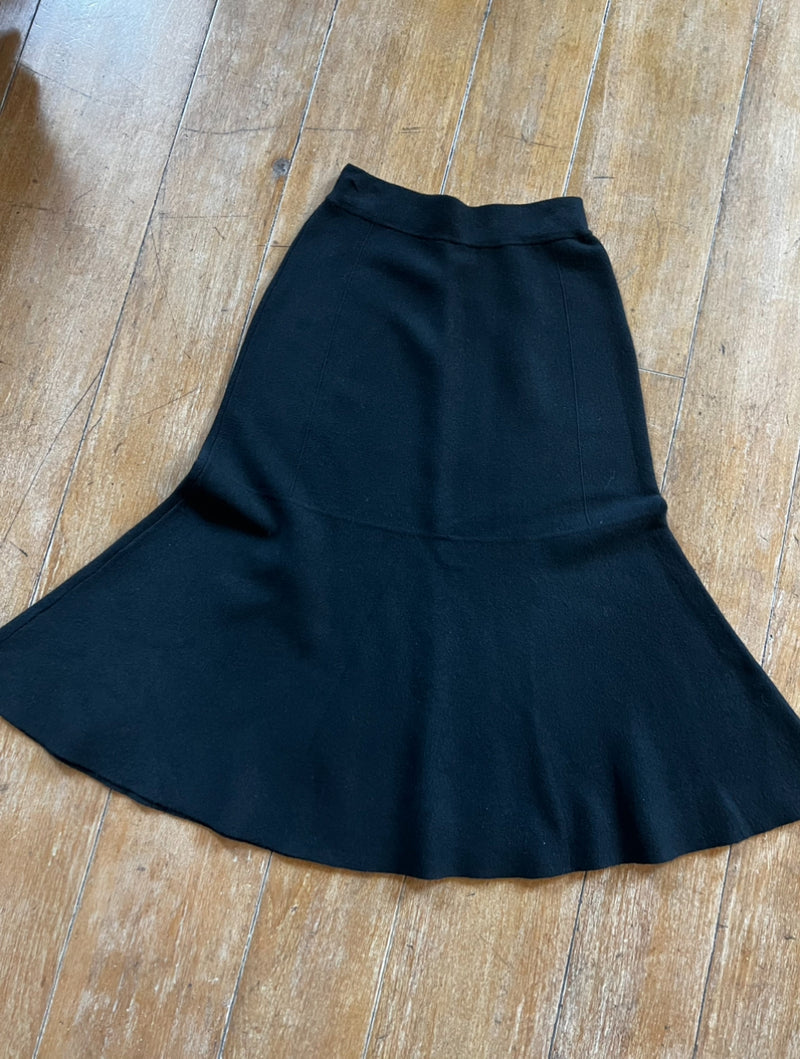 Italian Knit Skirt | A Line