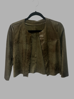 Vegan Leather Bolero | Pixie