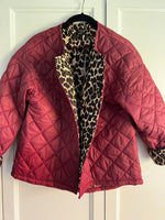 Italian Puffy Leopard Jacket | Leo