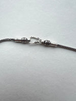 Smoky Topaz Pendant on Silver Chain | Elena