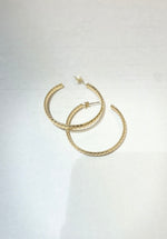 Italian Gold Hoop Earrings | Fifi