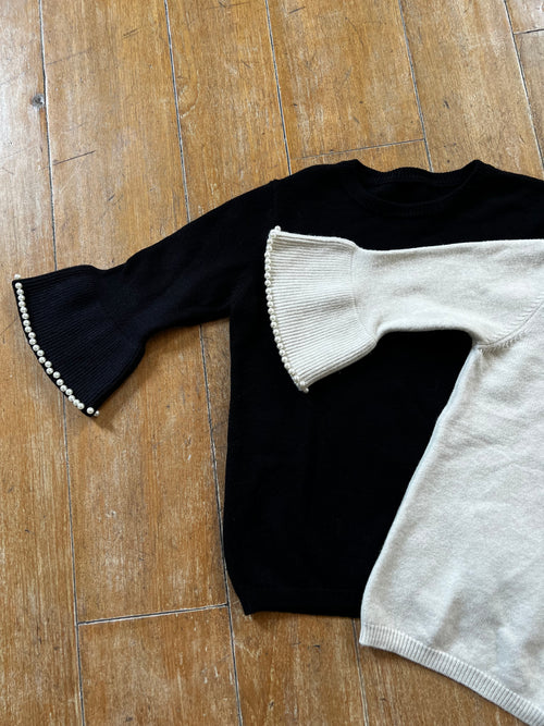 Italian Pearl Sweaters | Gabby