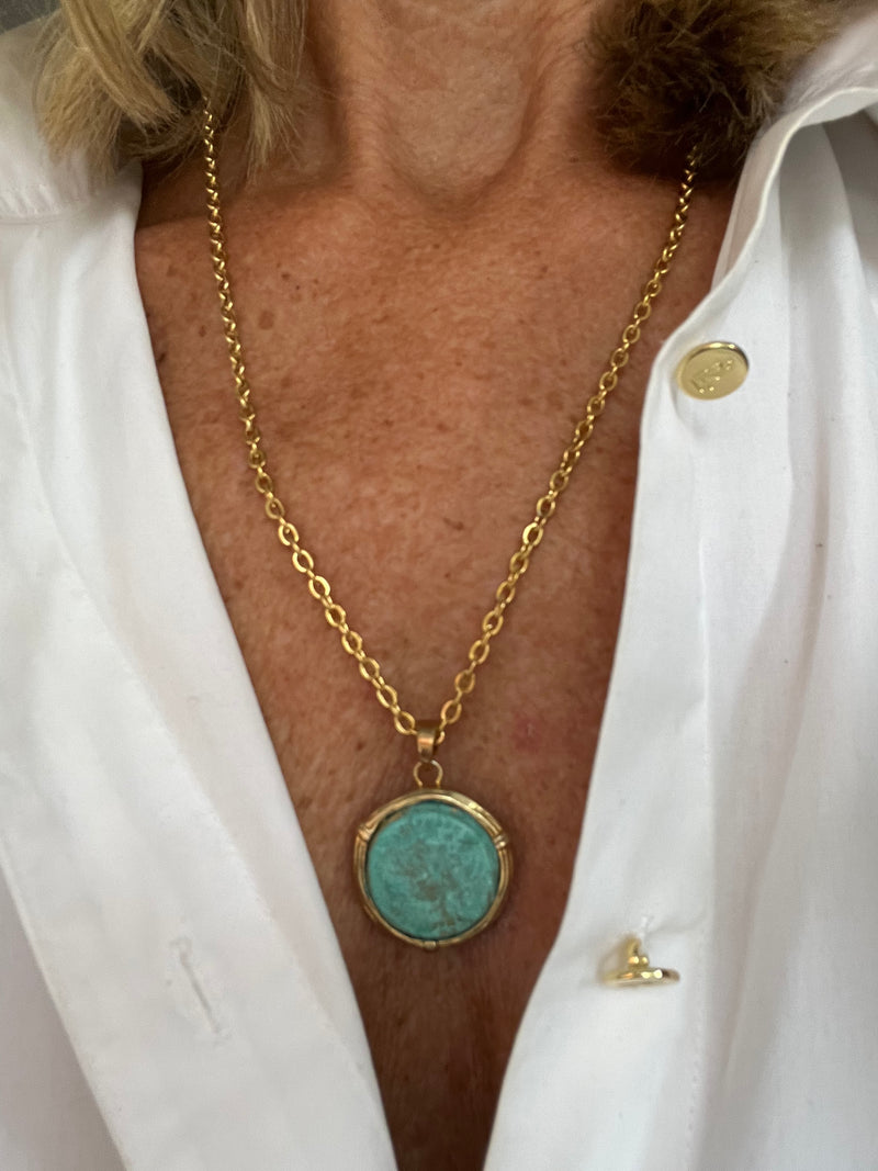 Italian Coin Necklace | Caesar Med