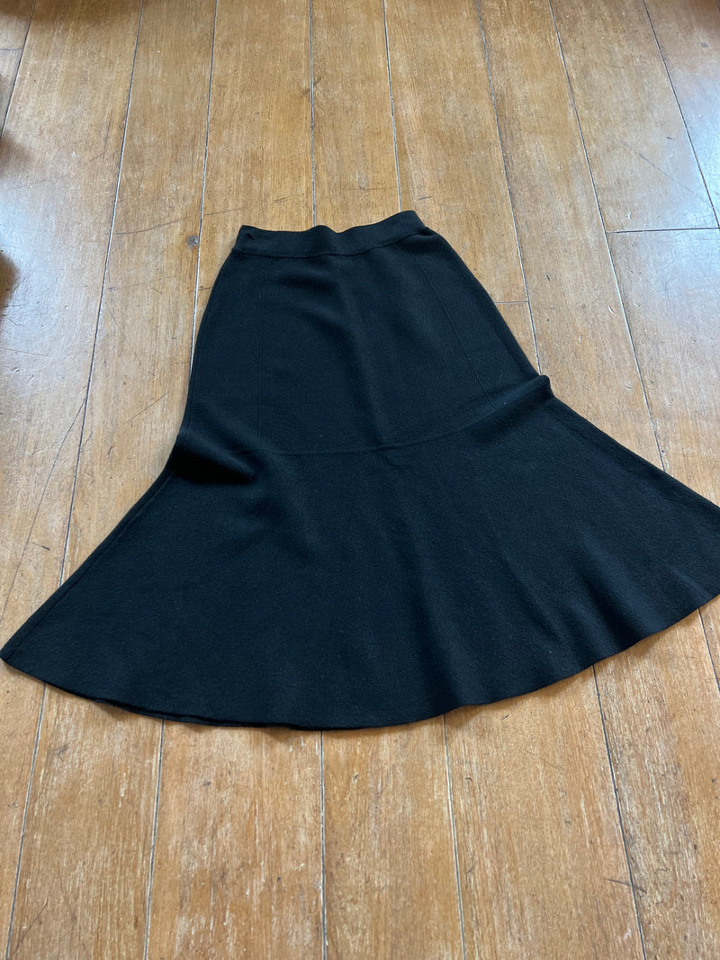 Italian Knit Skirt | A Line