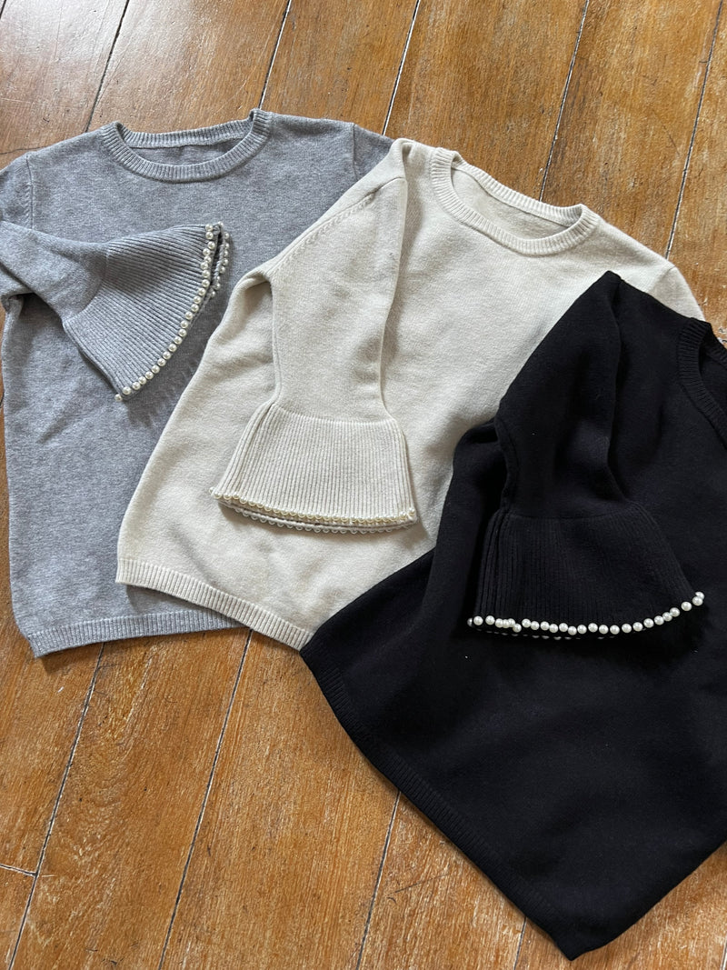 Italian Pearl Sweaters | Gabby