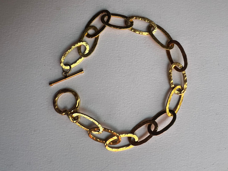 Gold Link Bracelet | Sophia B