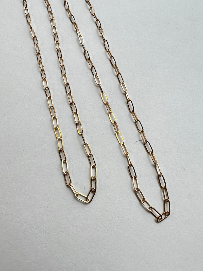 Fine Paperclip Chain | Mo New!