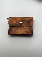 Mini Leather Snap Wallets | New Size