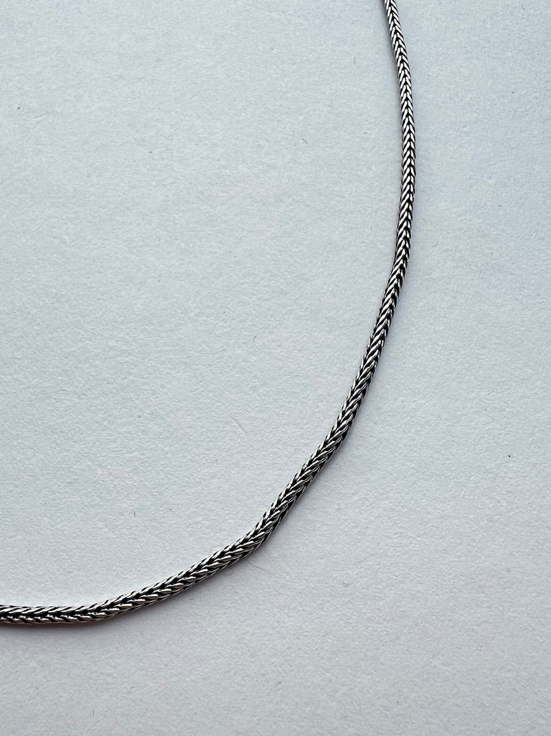 Smoky Topaz Pendant on Silver Chain | Elena