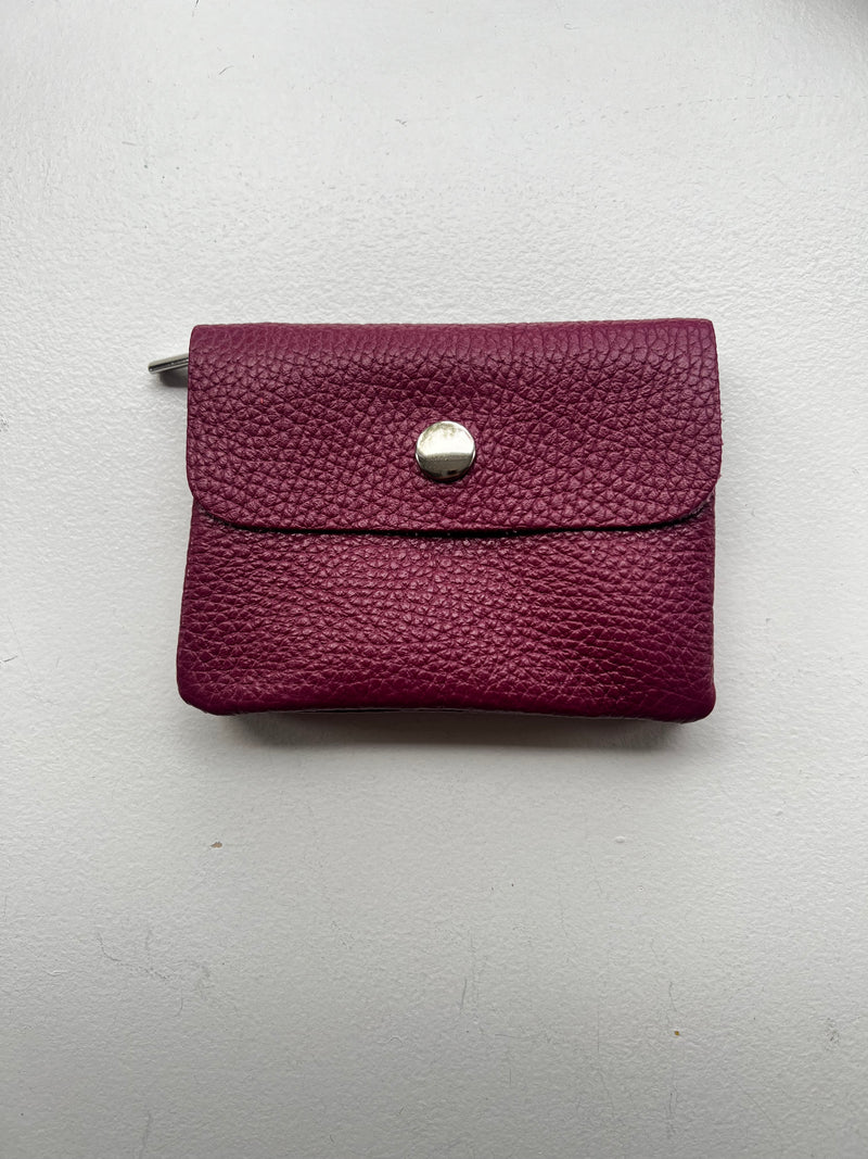 Mini Leather Snap Wallets | New Size