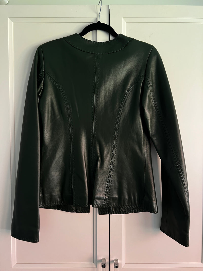 Lambskin Leather Jacket | Evelyn