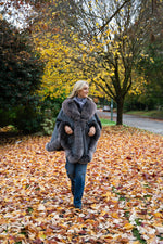 Cashmere and Fur Cape | Jacquie O One left!