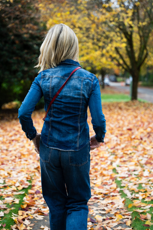 Italian Washed Denim Shirts | Cindy BACK IN STOCK!