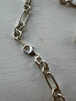 Silver Linked Necklace | David