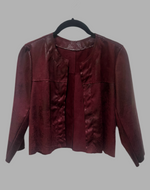 Vegan Leather Bolero | Pixie