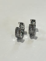 Diamond Huggie Earrings | Diana