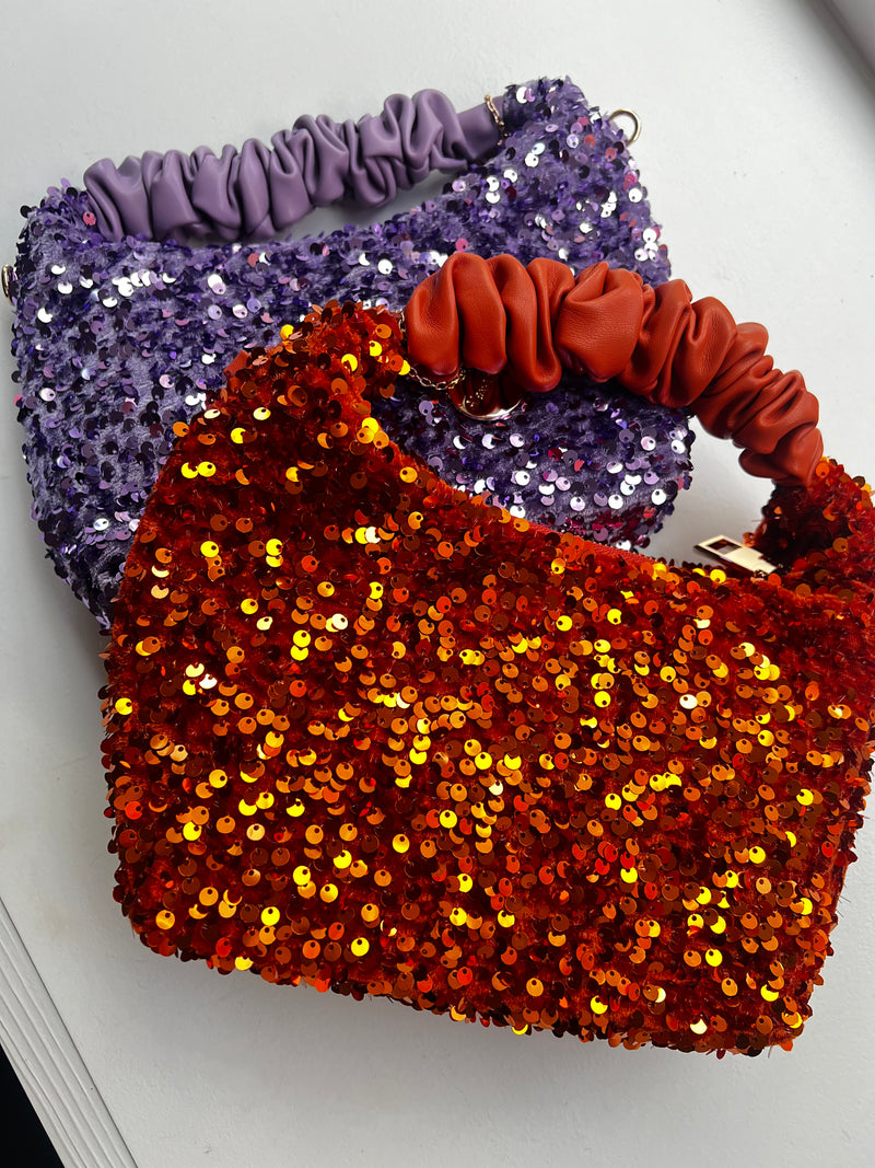 Sequinned Handbag | Sparky