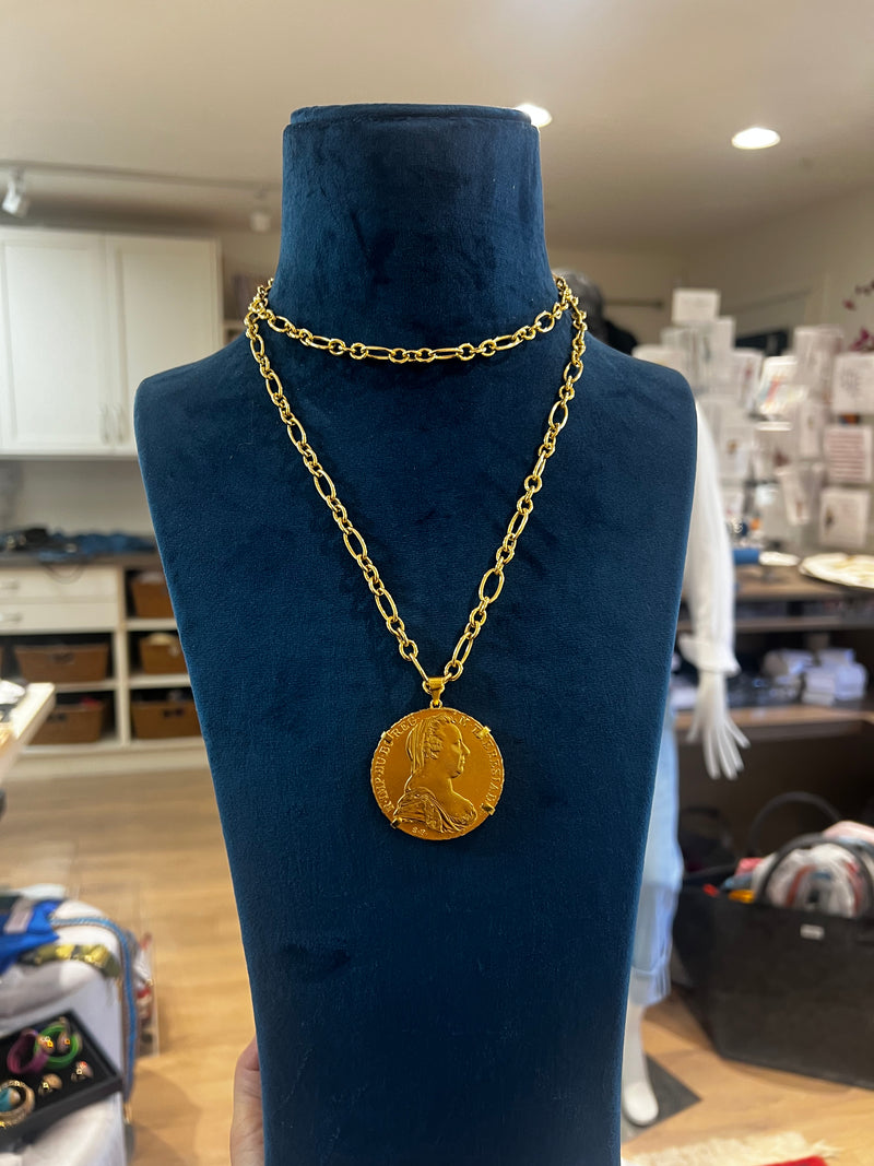 Gold Coin Necklace | Fofo