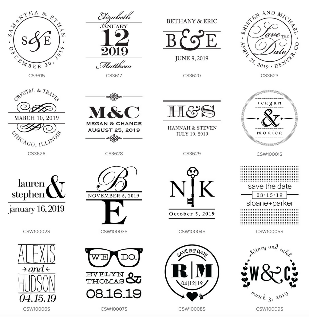 Monogram Style Self Inking Stamp  Personalized Stamps by Three Designing  Women – Preppy Monogrammed Gifts