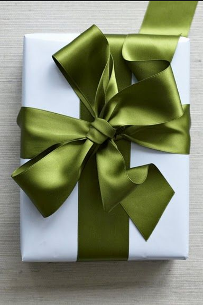 Personalized Gift Ribbon Gift Wrapping Gold Print Custom Ribbon